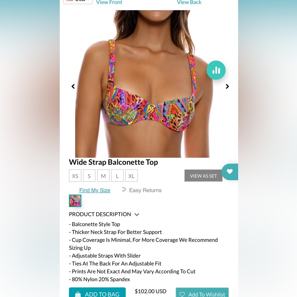 Luli Fama Shore thing Bikini